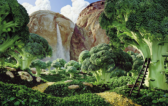 Carl Warner Photographer - Food Landscapes - Foodscapes work