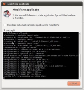 Come attivare la voce “Seleziona per Attività” per installare LAMP su Ubuntu