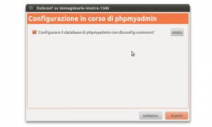 Installare PhpMyAdmin con Gestione dei pacchetti di Ubuntu